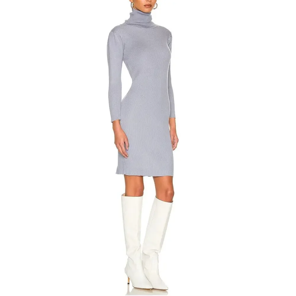 Elliatt | Dresses | Anthropologie Elliatt Victoria Grey Knit Bodycon Midi  Sweater Dress Xs Nwt | Poshmark